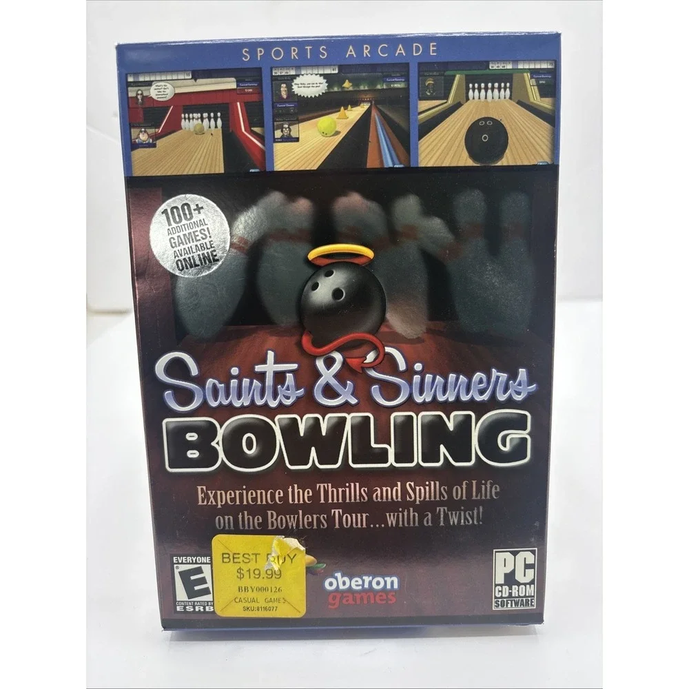 Brand New Saints & Sinners Bowling (PC, 2006) Game